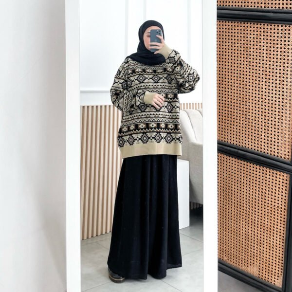 010de363-4c7e-4a5a-8919-01f41cf1fe93-1.jpg ByMeldev Tribal Boho Oversized Crewneck & Cardigan Bumil & Busui Friendly