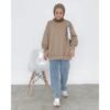 Basic Oversized Crewneck Sweater LD140cm