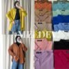 Bymeldev Oversized Shirt Kemeja Basic Polos Bumil Friendly