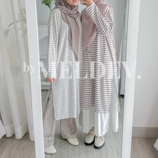ByMeldev Maurra Knit Stripes Tunik