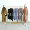 Premium Naura Batwing Cullote Set Setelan Daily dan Umroh