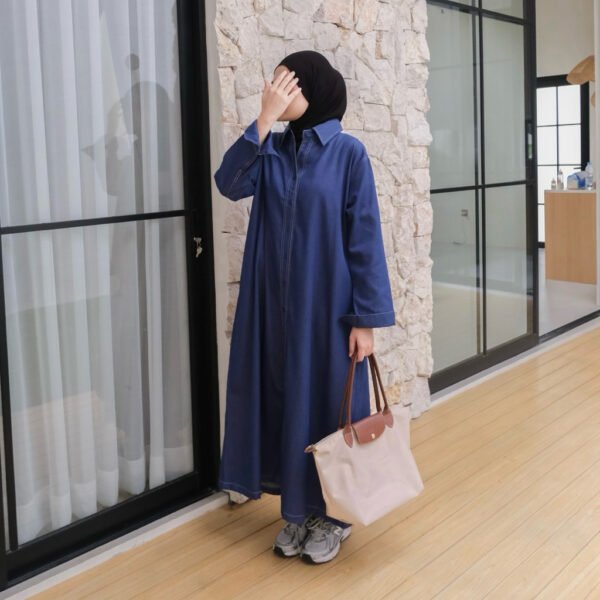 0f9bad2e-1ff6-450a-bb0c-44ab8466d975_1763205706752.jpg ByMeldev Denim Shirt Midi Dress Kemeja Panjang Denim