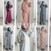 15531e18-60f2-45e8-aa61-11af36555cec.jpg ByMeldev Oversized Stripes Maxi Cotton Dress