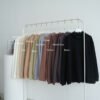 ByMeldev Turtleneck Knit Top Busui Nonbusui Atasan Basic