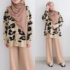1bc22694-d9ea-497b-89c2-65152a615dd9-1.jpg ByMeldev Leopard Motif Premium Cardigan Tebal Musim Dingin