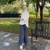 ByMeldev Slimfit Cutbray Pants