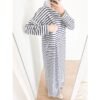 24e90986-4337-431e-b875-eaf4f05bdb23-1.jpg Bymeldev Basic Stripes Dress Motif Salur Busui dan Nonbusui