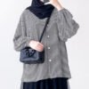 ByMeldev Winter Stripes Cardi Top