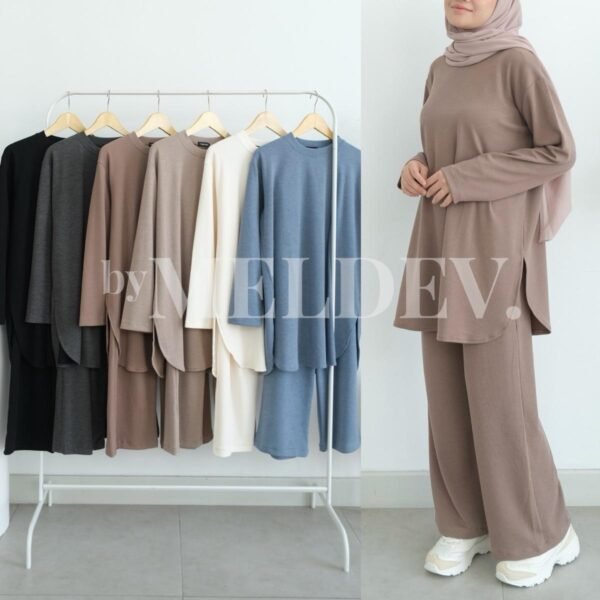 ByMeldev Naira Oval Set Busui Nonbusui Setelan Celana