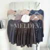 2af15565-c778-4d2d-989e-0fb68a8f627a.jpg ByMeldev Raniaa Pleats Blouse Atasan Plisket Rempel Busui Bumil