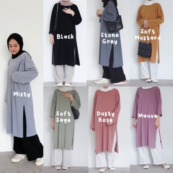 343724e8-a271-483a-ad45-c7b088267da9-1.jpg Bymeldev Cotton Slit Tunik Polos Busui dan Non Busui