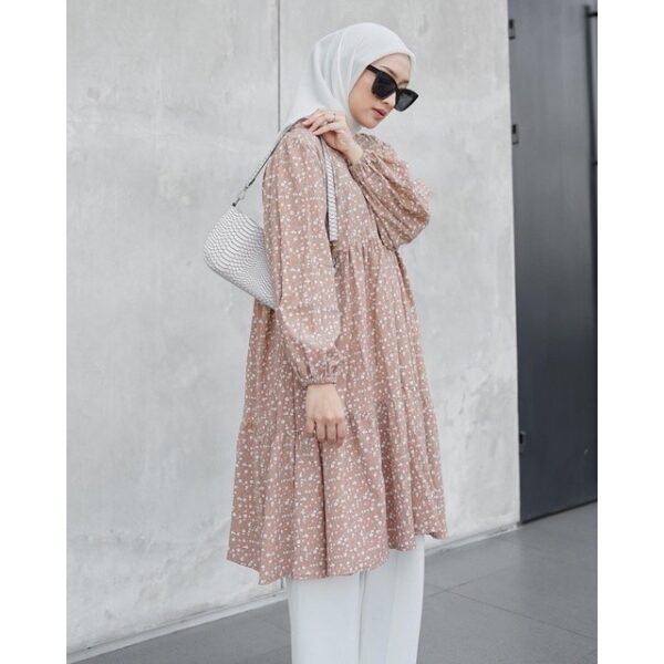 Bymeldev Floral Oversized Tunik