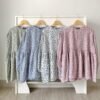 Bymeldev Floral Ruffle Blouse Top