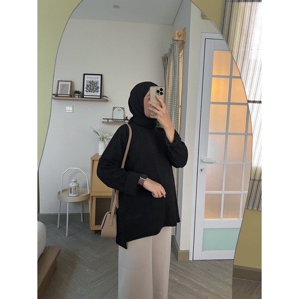 399d427d-18a7-4059-acdc-72b71d2dfb96.jpg Bymeldev Pocket Oversized Knit Top Busui&Nonbusui