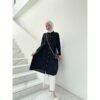 Button Midi Dress Bumil Friendly
