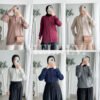 ByMeldev Cotton Basic Cardigan