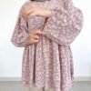 Bymeldev Floral Ruffle Blouse Top
