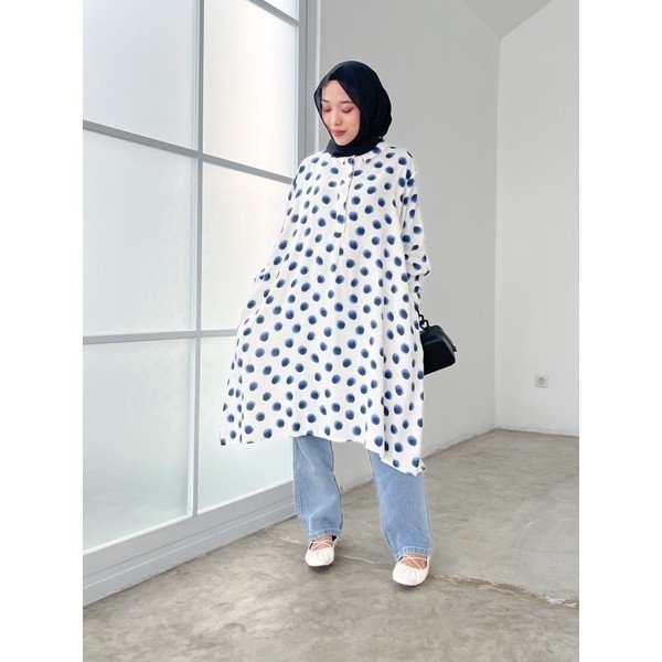 Bymeldev Midi Tunik Nonbusui, Busui & Bumil Friendly