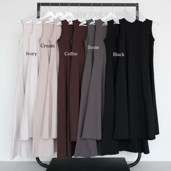 ByMeldev Premium Anti UV 50 UPF+ A-Line Inner Tunik Dress