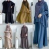 ByMeldev Hafwah Skirt Set Busui Bumil Friendly Set Umroh