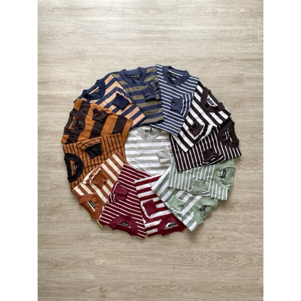 ByMeldev Premium Cotton Stripes Longsleeve