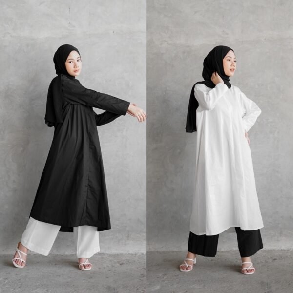 BYMELDEV Plain Midi Tunik LD Jumbo Busui Friendly