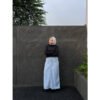 ByMeldev Denim Basic Straight Skirt
