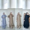 ByMeldev Ghania Tunik Hijab Set Umroh