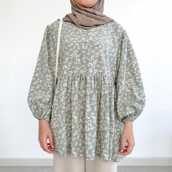Bymeldev Floral Ruffle Blouse Top