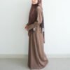 5e54f408-8918-467a-a83e-7453ddfe6c30-1.jpg ByMeldev Aurora Pashmina Motif & Button Knit Dress