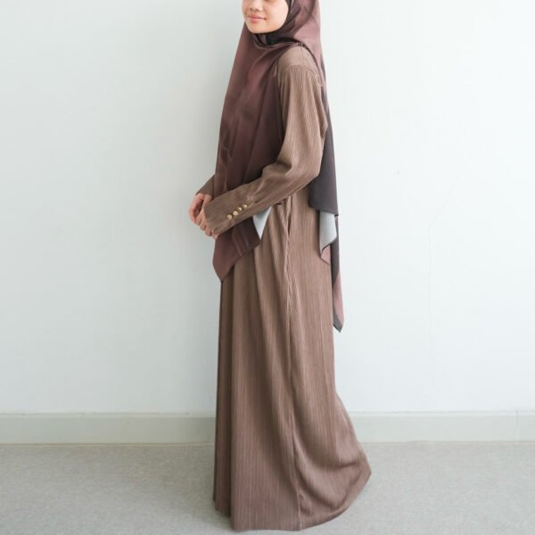 5e54f408-8918-467a-a83e-7453ddfe6c30-1.jpg ByMeldev Aurora Pashmina Motif & Button Knit Dress