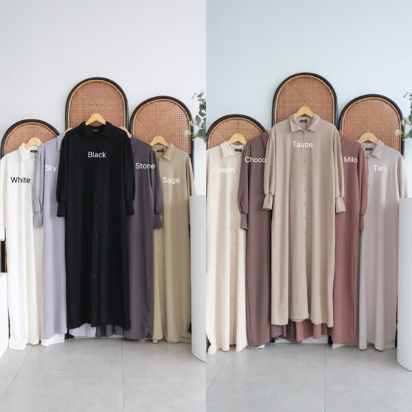 ByMeldev Yoora Button Dress