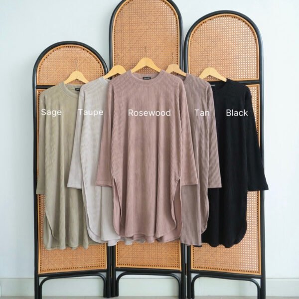 ByMeldev Oval Slit Tunik Busui Nonbusui