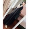 ByMeldev Sleveeless Crinkle Dress