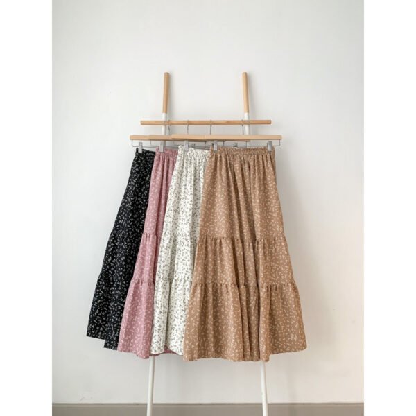 Bymeldev Floral Skirt Rok Bunga
