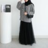 ByMeldev Winter Stripes Cardi Top