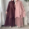 ByMeldev Basic Raya Ceruty Hijab Set