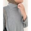 Bymeldev Turtleneck Oversized Tunik