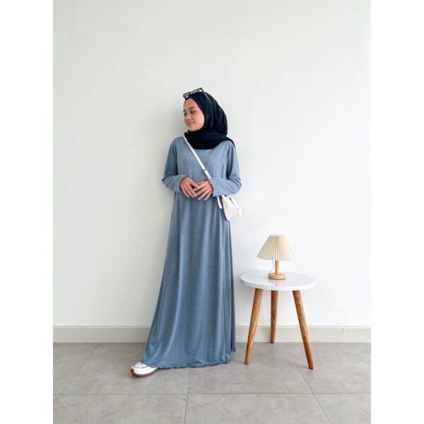 Basic A-Line Crinkle Dress Non Busui & Busui
