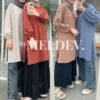 Bymeldev Bubble Midi Tunik Busui Nonbusui Bumil Friendly