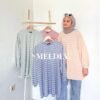 89665a50-f6a8-415f-a1d4-c5bc8a04829a.jpg Bymeldev Oversize Stripes Top Kaos Salur Nonbusui Busui