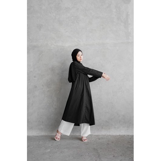 BYMELDEV Plain Midi Tunik LD Jumbo Busui Friendly