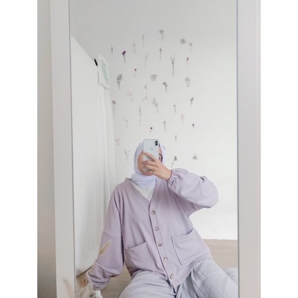 Milly Oversized Cardigan Lengan Balon