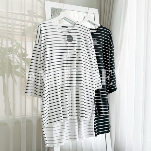 ByMeldev Danila Knit Stripes Top