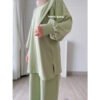 Puffy Knit Set Setelan Nonbusui Busui