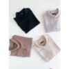 Basic Turtleneck Top Lengan Panjang Longsleeve Polos