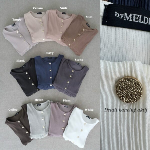 9b56a664-7305-465f-bbe8-fc46248de2d1.jpg ByMeldev Raniaa Pleats Blouse Atasan Plisket Rempel Busui Bumil