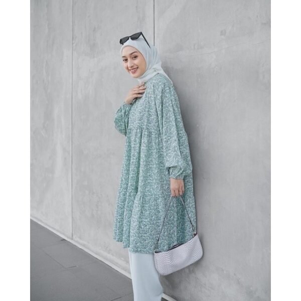 Bymeldev Floral Oversized Tunik