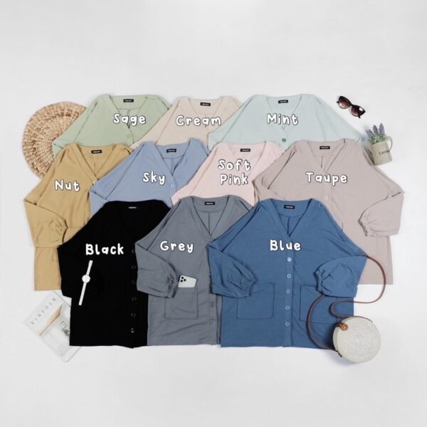 Button Oversize Cardi Jumbo Busui Friendly
