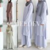 ByMeldev Zora Long Knit Set Busui Nonbusui